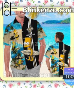 Personalized New Orleans Saints Simpsons Mens Shirt, Swim Trunk