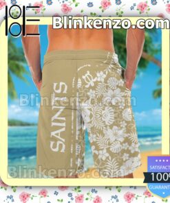Personalized New Orleans Saints & Snoopy Mens Shirt, Swim Trunk a