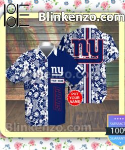 Personalized New York Giants Mens Shirt, Swim Trunk