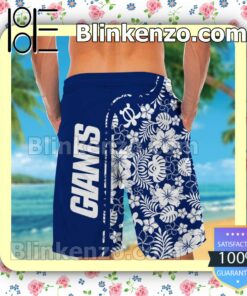 Personalized New York Giants & Mickey Mouse Mens Shirt, Swim Trunk a