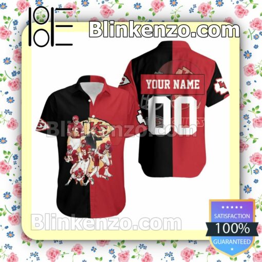 Personalized Nfl Season 2020 Kansas City Chiefs West Division Champion Great Football Team Red And Black Summer Shirt