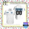 Personalized North Carolina Tar Heels Ncaa White Summer Shirt