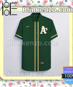 Personalized Oakland Athletics Green Packer Lover Summer Hawaiian Shirt, Mens Shorts