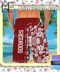 Personalized Oklahoma Sooners & Snoopy Mens Shirt, Swim Trunk a
