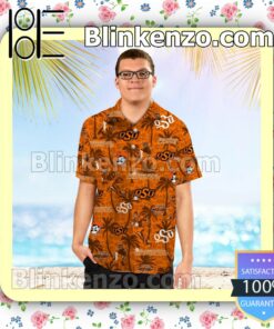 Personalized Oklahoma State Cowboys Coconut Mens Shirt, Swim Trunk