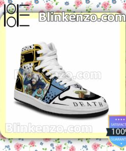Personalized One Piece Custom Shoes Trafalgar Law Room Personalized Anime Air Jordan 1 Mid Shoes b