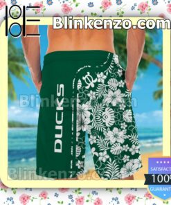 Personalized Oregon Ducks & Snoopy Mens Shirt, Swim Trunk a