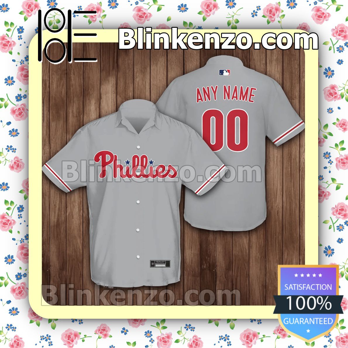 Philadelphia Phillies MLB Summer Hawaiian Shirt And Shorts, Stress