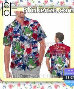 Personalized Philadelphia Phillies Tropical Floral America Flag For MLB Football Lovers Mens Shirt, Swim Trunk