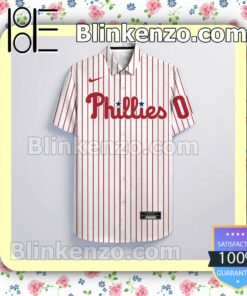 Personalized Philadelphia Phillies White Gift For Fans Summer Hawaiian Shirt, Mens Shorts