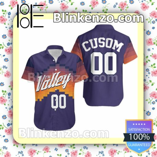 Personalized Phoenix Suns The Valley Purple Summer Shirt