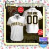 Personalized Pittsburgh Pirates White Summer Hawaiian Shirt, Mens Shorts