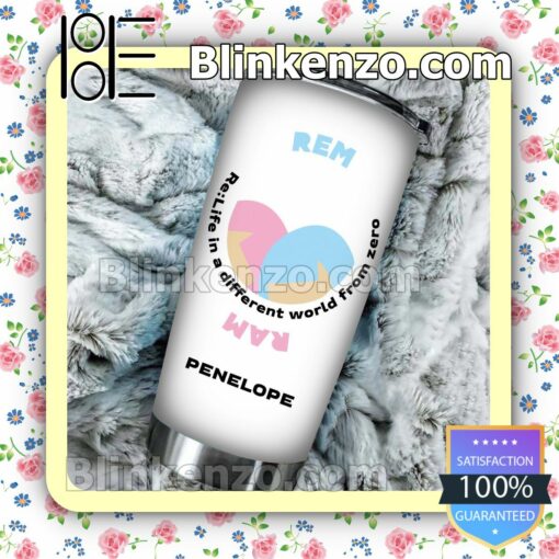 Personalized Re Life In A Different World From Zero 30 20 Oz Tumbler a