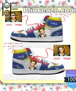 Personalized Sailor Moon Custom Anime Air Jordan 1 Mid Shoes