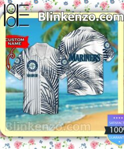 Personalized Seattle Mariners Mens Shirt, Swim Trunk