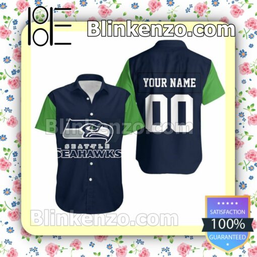 Personalized Seattle Seahawks 3d Summer Shirt