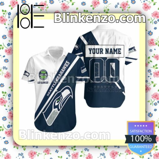 Personalized Seattle Seahawks Go Hawks Summer Shirt