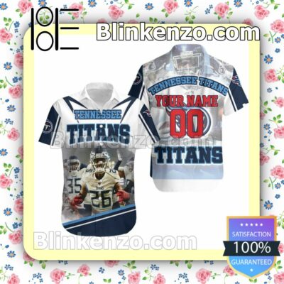 Personalized Super Bowl 2021 Tennessee Titans Afc South Champions Summer Shirt