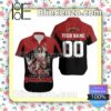 Personalized Tampa Bay Buccaneers 2021 Nfc South Champions Division Black And Red Summer Shirt