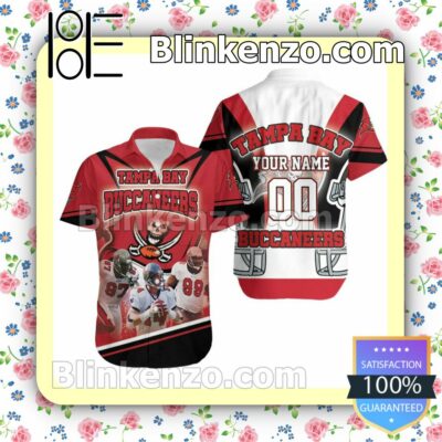 Personalized Tampa Bay Buccaneers Great Players Summer Shirt