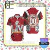 Personalized Tampa Bay Buccaneers Lv Super Bowl Champions Red Summer Shirt