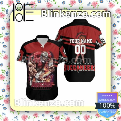 Personalized Tampa Bay Buccaneers Mascot And Black Betty Boop Summer Shirt