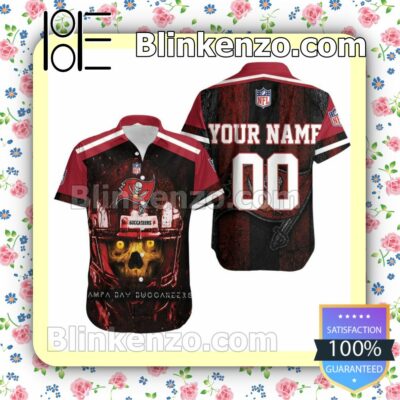 Personalized Tampa Bay Buccaneers Yellow Skull Nfc South Champions Super Bowl Summer Shirt