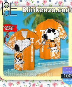 Personalized Tennessee Volunteers & Snoopy Mens Shirt, Swim Trunk