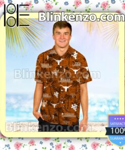 Personalized Texas Longhorns Coconut Mens Shirt, Swim Trunk