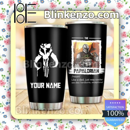 Personalized The Dadalorian Like A Dad Just Way Cooler See Also Handsome Exceptional 30 20 Oz Tumbler c