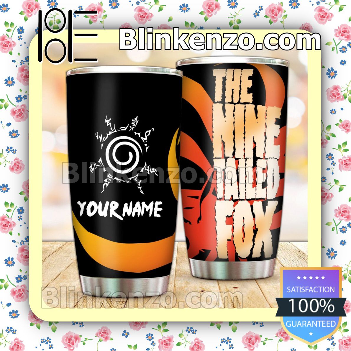 Personalized The Nine Tailed Fox 30 20 Oz Tumbler