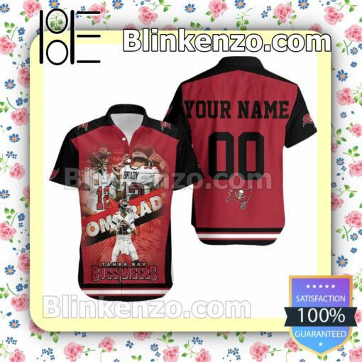 Personalized Tom Brady 12 Legend Tampa Bay Buccaneers Summer Shirt