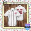 Personalized Washington Nationals Baseball White Summer Hawaiian Shirt, Mens Shorts