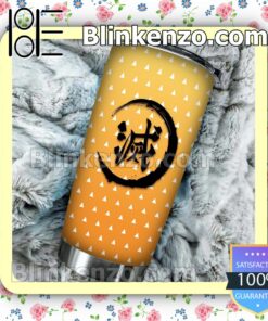 Personalized Zenitsu Agatsuma Demon Slayer Uniform 30 20 Oz Tumbler a