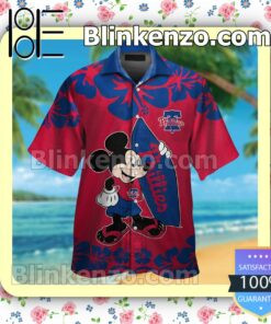 Philadelphia Phillies Mickey Mouse Mens Shirt, Swim Trunk