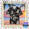 Pink Floyd Rock Band Tropical Forest Black Summer Hawaiian Shirt, Mens Shorts