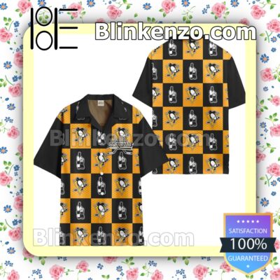 Pittsburgh Penguins Summer Hawaiian Shirt b