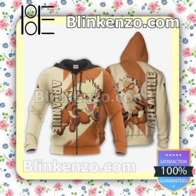 Pokemon Arcanine Anime Personalized T-shirt, Hoodie, Long Sleeve, Bomber Jacket