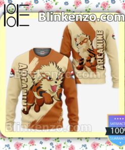 Pokemon Arcanine Anime Personalized T-shirt, Hoodie, Long Sleeve, Bomber Jacket a