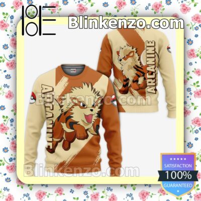 Pokemon Arcanine Anime Personalized T-shirt, Hoodie, Long Sleeve, Bomber Jacket a