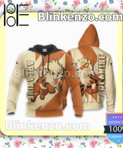 Pokemon Arcanine Anime Personalized T-shirt, Hoodie, Long Sleeve, Bomber Jacket b