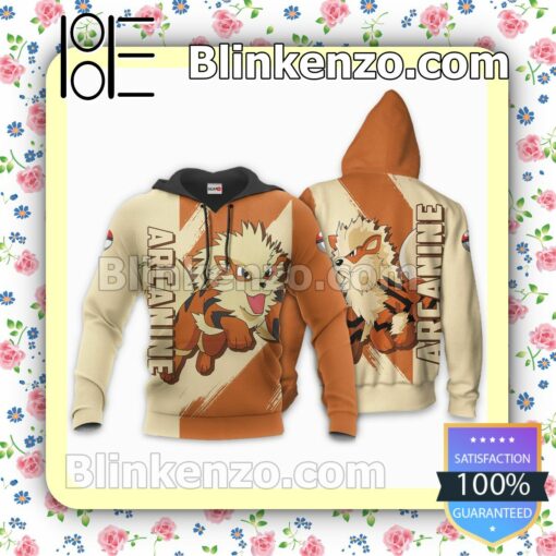 Pokemon Arcanine Anime Personalized T-shirt, Hoodie, Long Sleeve, Bomber Jacket b