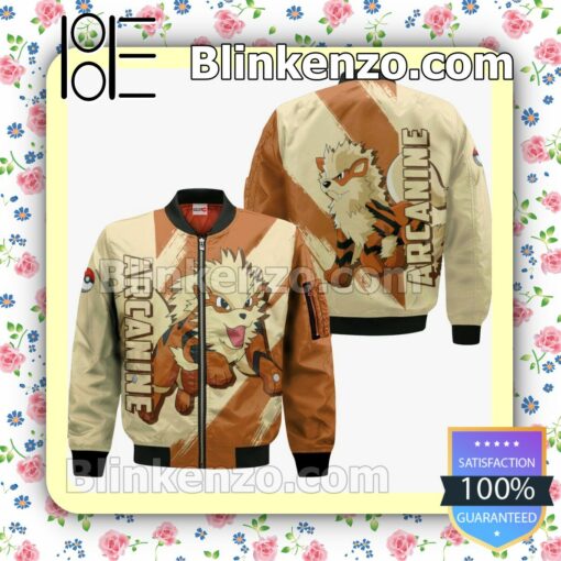 Pokemon Arcanine Anime Personalized T-shirt, Hoodie, Long Sleeve, Bomber Jacket c