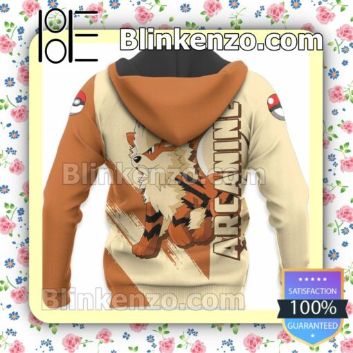 Pokemon Arcanine Anime Personalized T-shirt, Hoodie, Long Sleeve, Bomber Jacket x