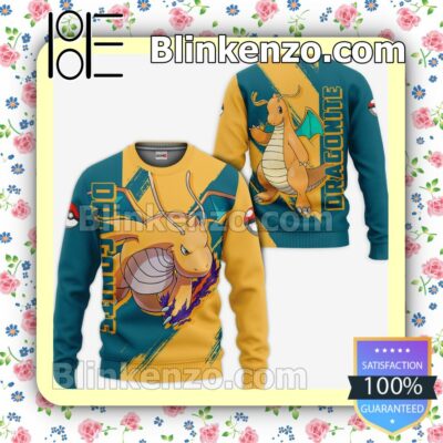 Pokemon Dragonite Anime Personalized T-shirt, Hoodie, Long Sleeve, Bomber Jacket b