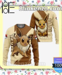 Pokemon Eevee Pokemon Anime Personalized T-shirt, Hoodie, Long Sleeve, Bomber Jacket a