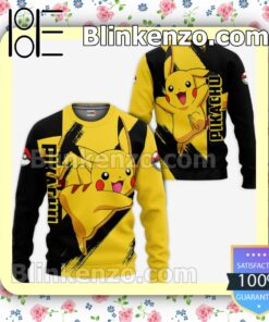 Pokemon Pikachu Anime Personalized T-shirt, Hoodie, Long Sleeve, Bomber Jacket a