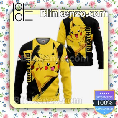 Pokemon Pikachu Anime Personalized T-shirt, Hoodie, Long Sleeve, Bomber Jacket a