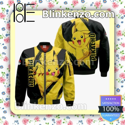 Pokemon Pikachu Anime Personalized T-shirt, Hoodie, Long Sleeve, Bomber Jacket c