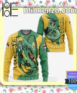 Pokemon Rayquaza Anime Personalized T-shirt, Hoodie, Long Sleeve, Bomber Jacket a